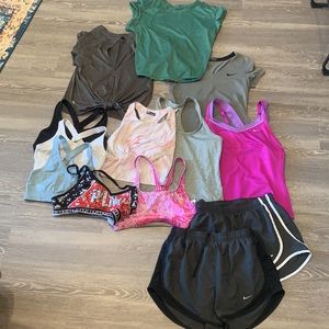 Size Medium Athletic Wear Lot Bundle